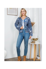 Floral Quilted Cotton Jacket Floral Quilted Cotton Jacket