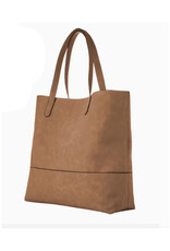 The Taylor Tote - Camel Suede