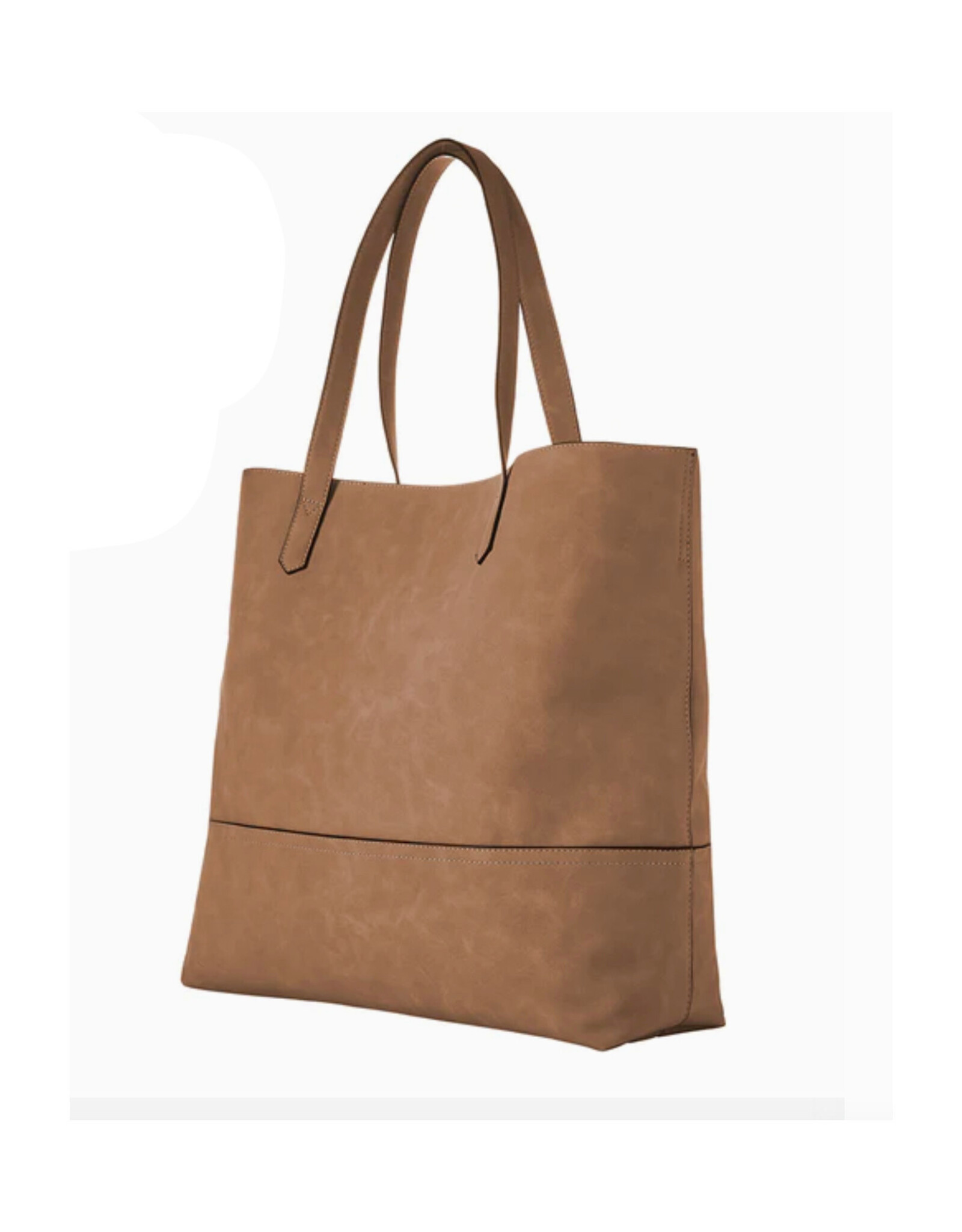 The Taylor Tote - Camel Suede
