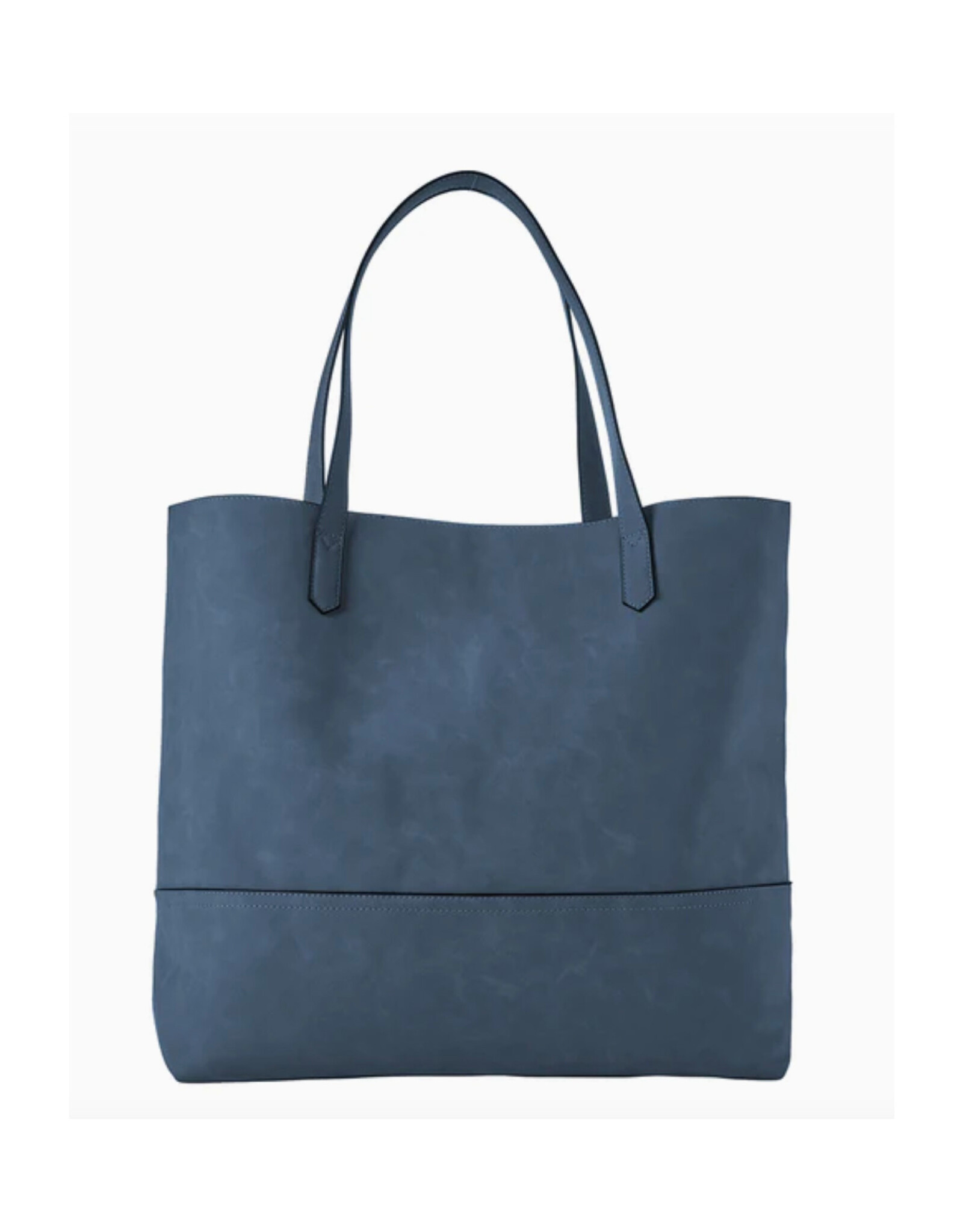 The Taylor Tote - Navy Suede