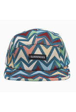 Jacquard 5 Panel Hat - I Surrender Zigzag