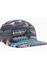 Jacquard 5 Panel Hat - Salty Native Brown