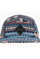 Jacquard 5 Panel Hat - Salty Native Brown