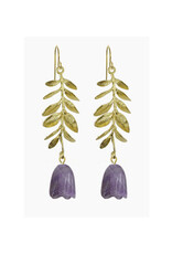 Amethyst Tulips Earrings