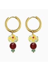 Garden Party Hoops Earrings