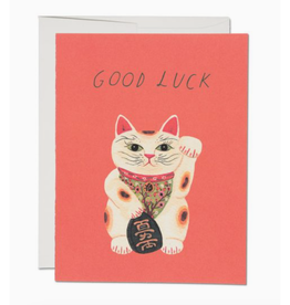 Good Luck Kitty Greeting Card