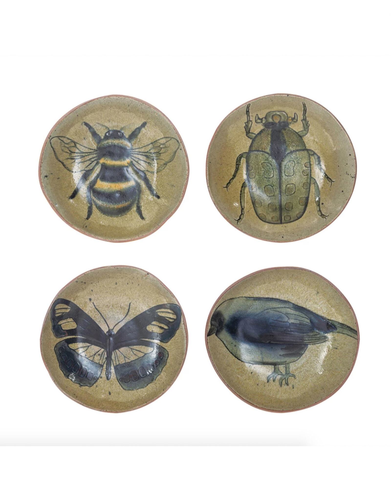 Stoneware 9" Round Plate