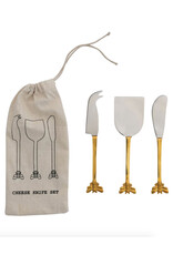 Cheese Knife with Bee (Set of 3)