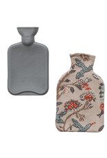 Hot Water Bottle w/ Cotton Cover - Rustic Woodland