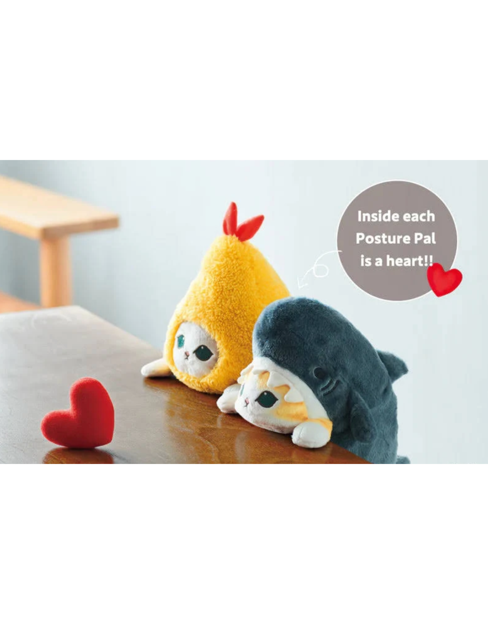 Posture Pal -  Mofusand Shark