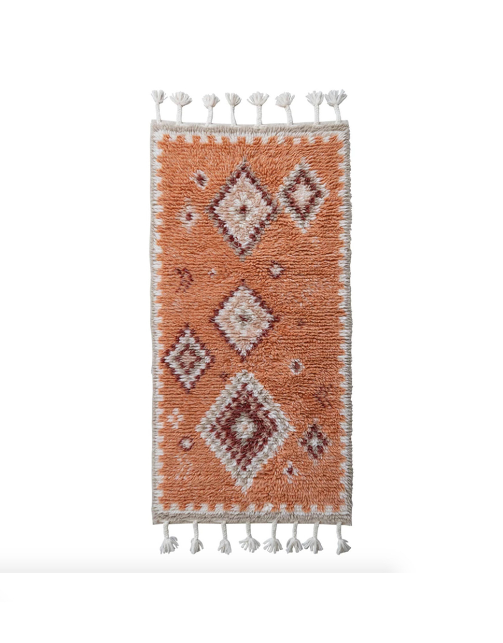 New Zealand Wool Shag Floor Runner 3' x 6'