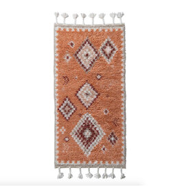 New Zealand Wool Shag Floor Runner 3' x 6' - CURBSIDE PICKUP ONLY