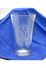 Rhode Island Emblem Pint Glass
