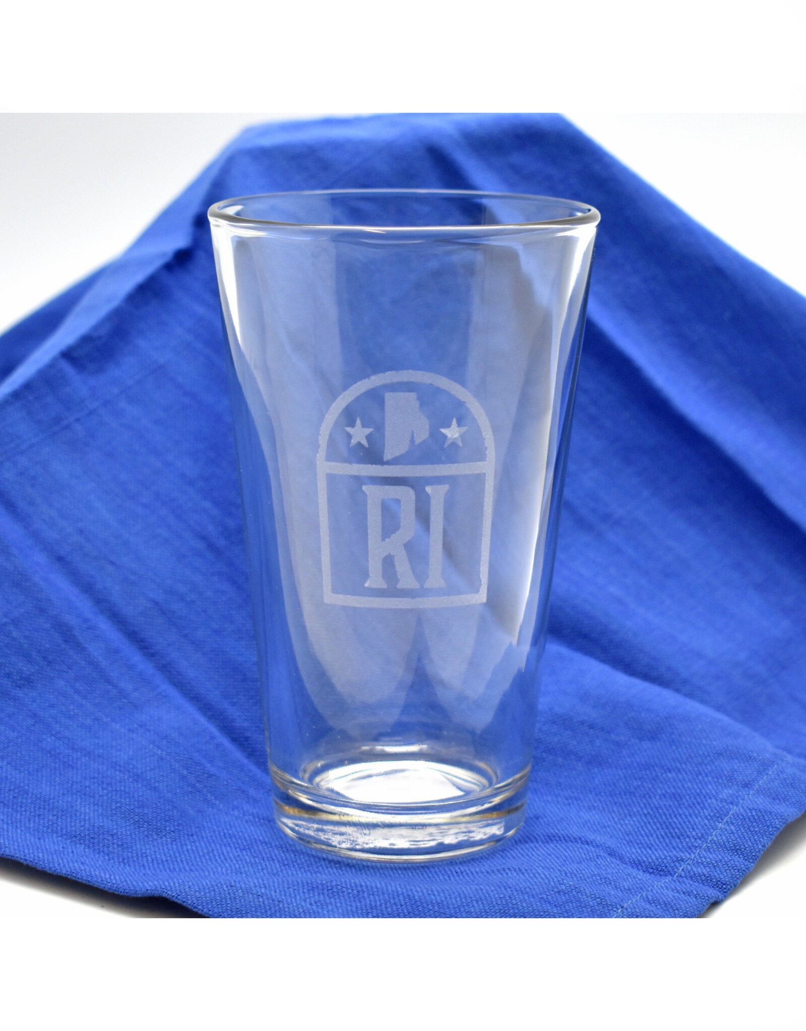 Rhode Island Emblem Pint Glass