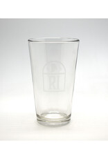 Rhode Island Emblem Pint Glass