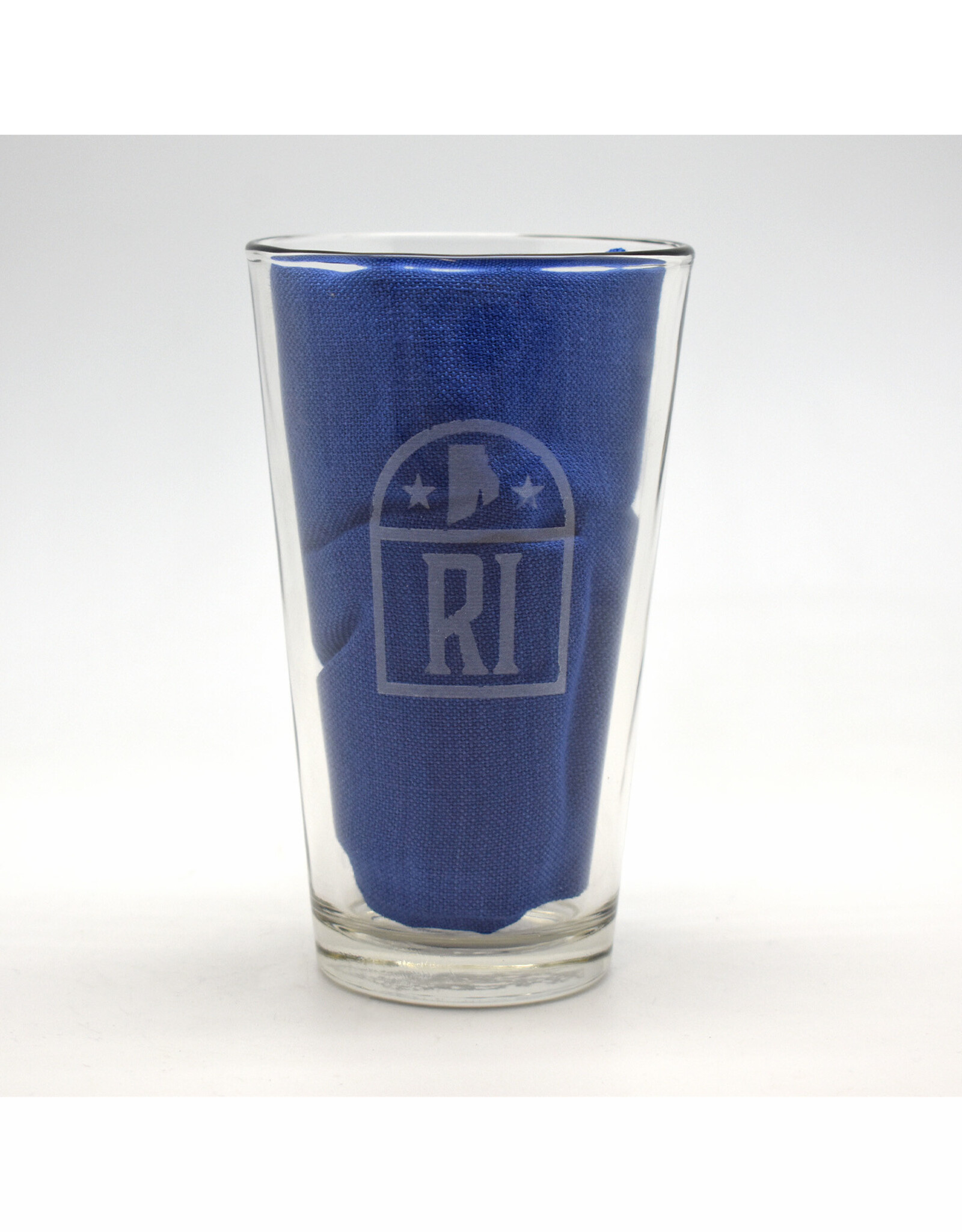 Rhode Island Emblem Pint Glass