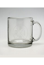 Rhode Island Emblem Glass Coffee Mug