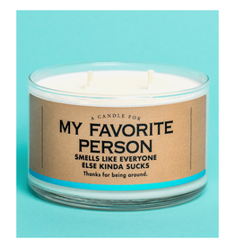 A Candle for My Favorite Person