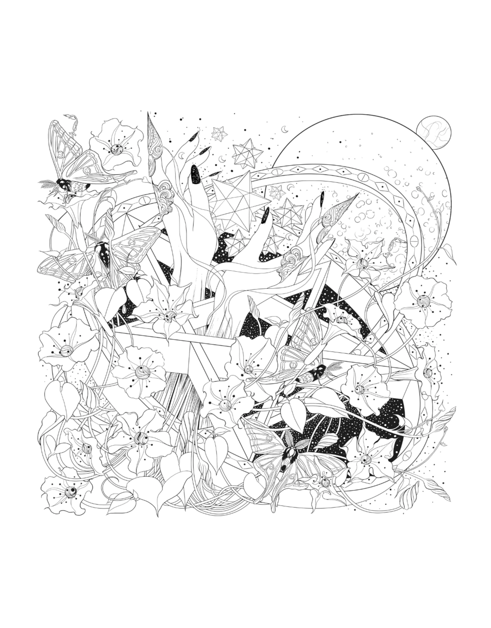 Mythographic Magick Apothecary Coloring Book