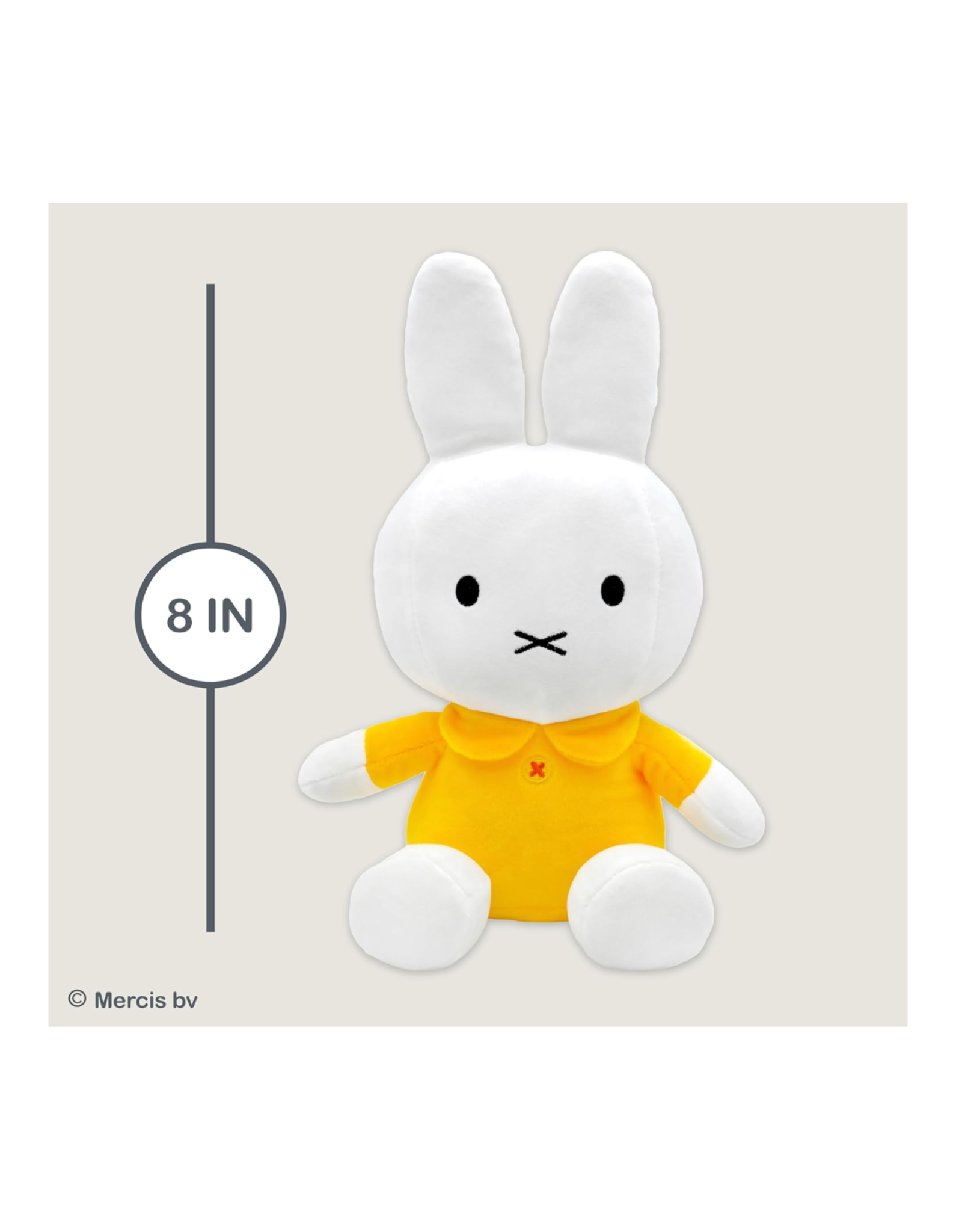 Miffy Plush - Yellow Dress