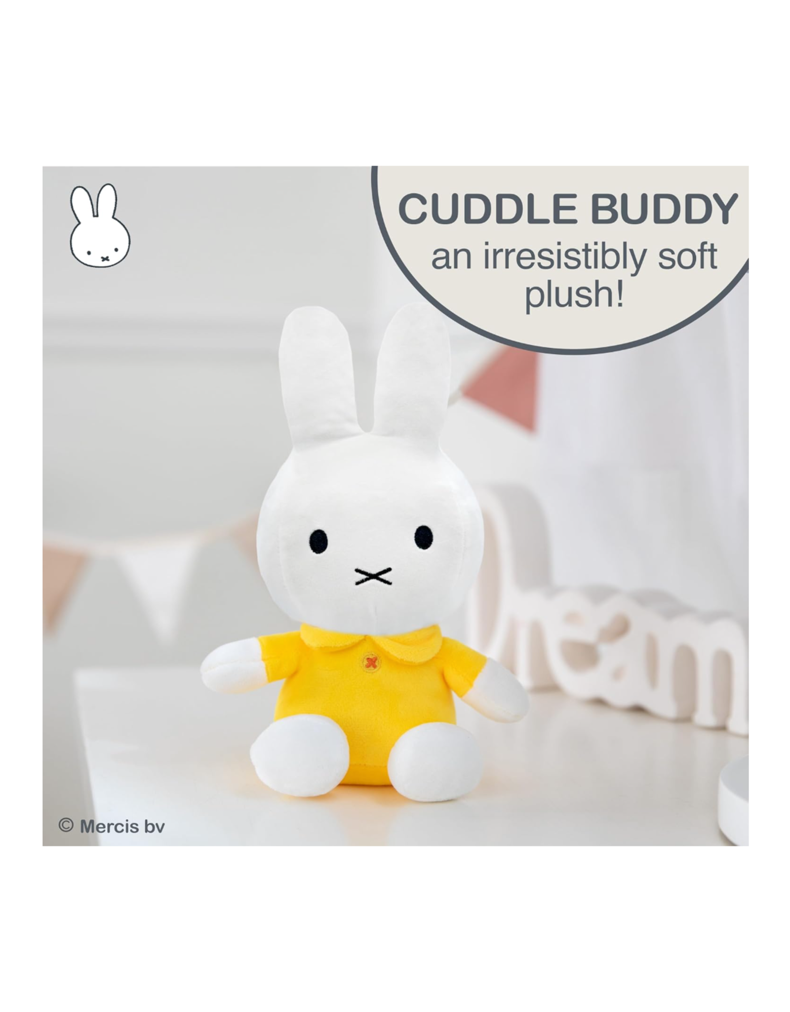 Miffy Plush - Yellow Dress