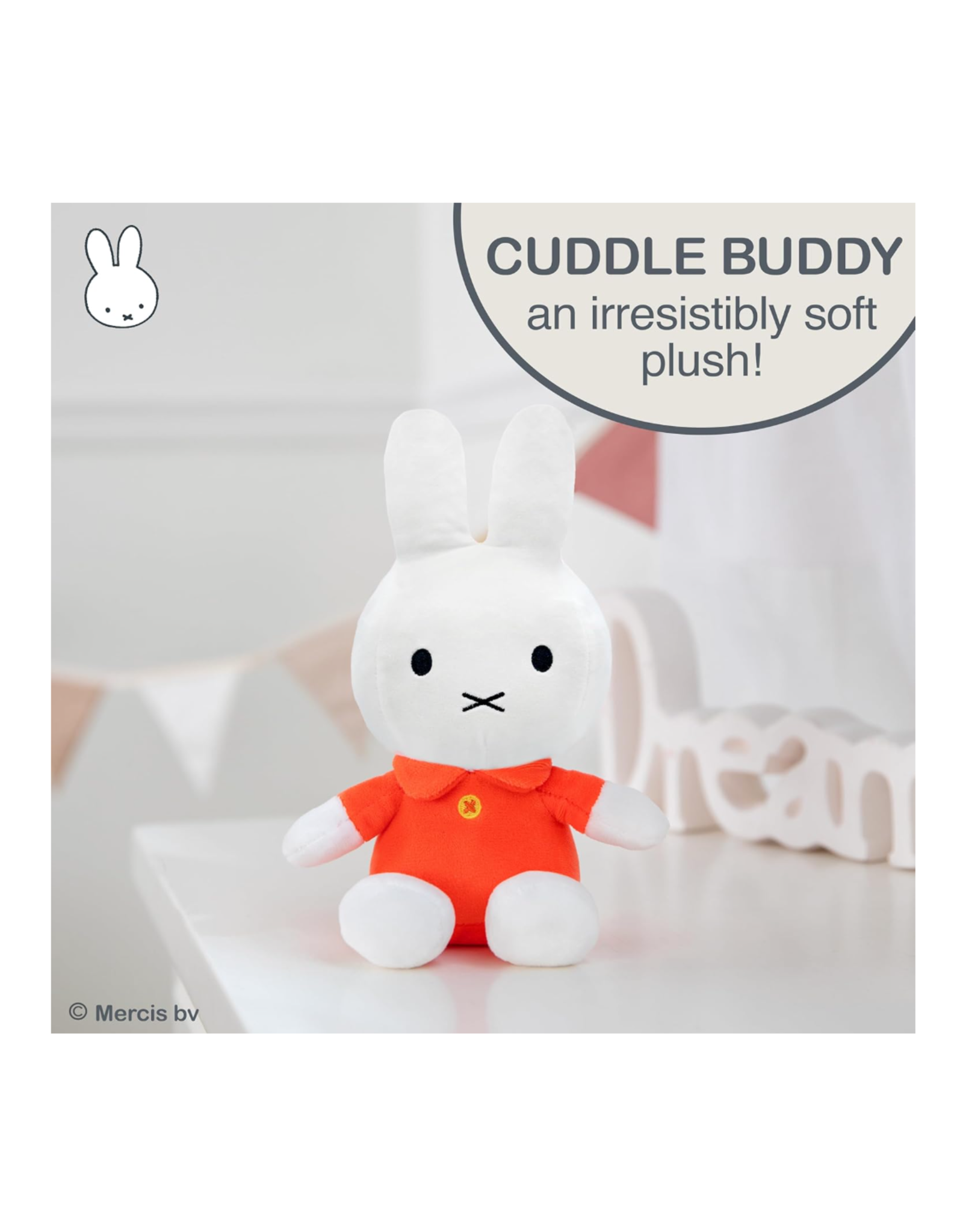 Miffy Plush - Orange Dress