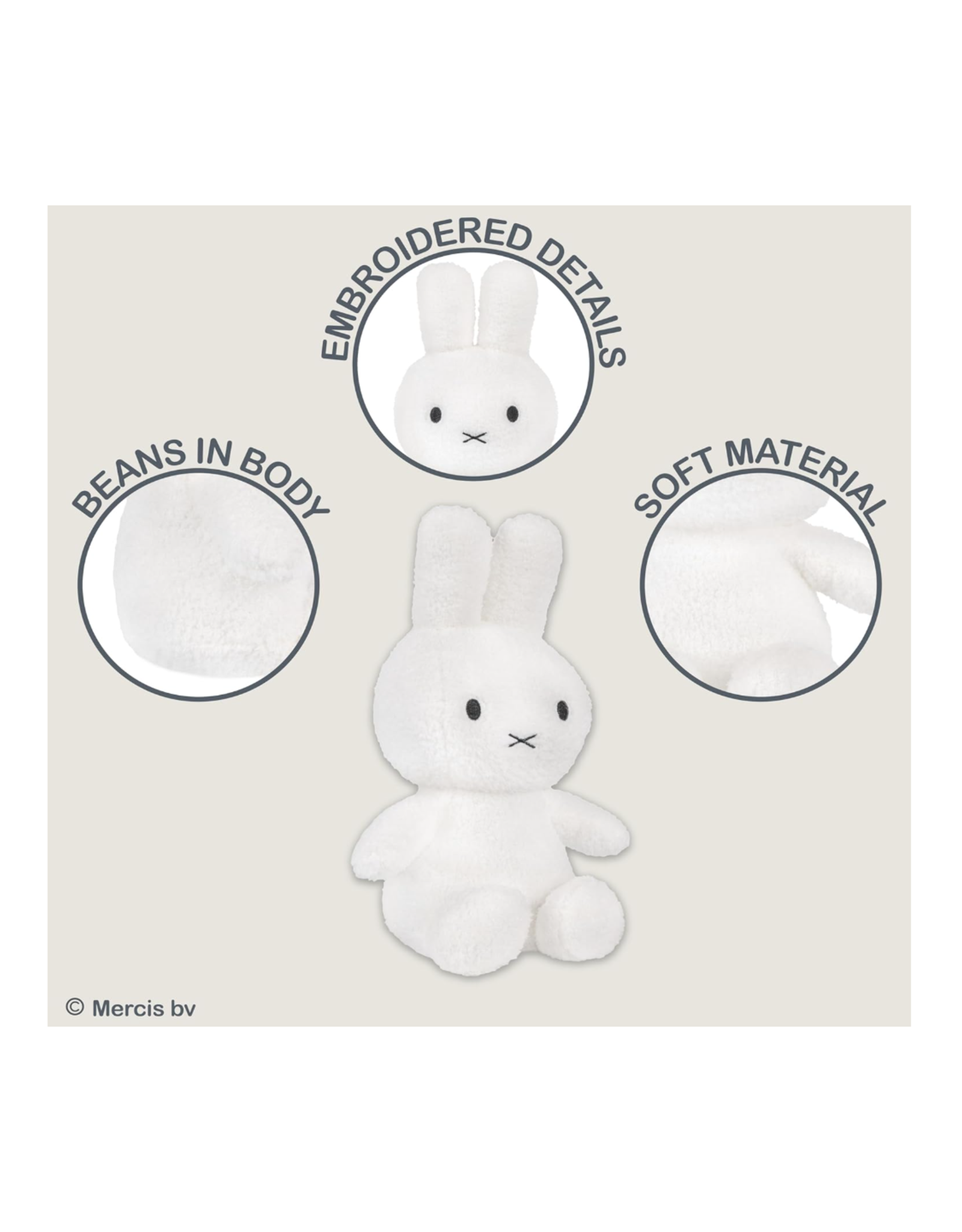 Miffy Plush - White Cuteeze