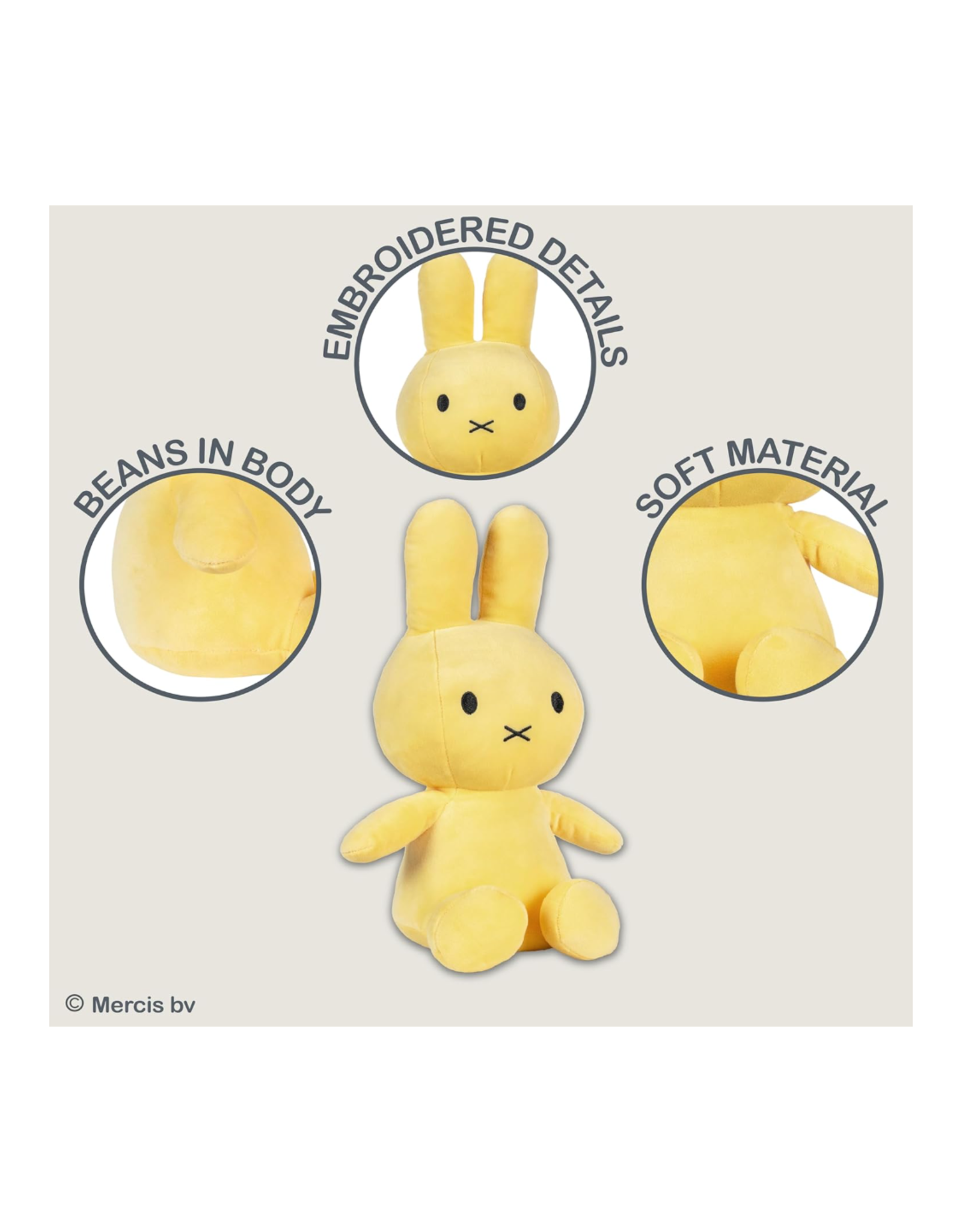 Miffy Plush - Yellow