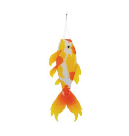 Windsock - 30" Realistic Yellow Koi