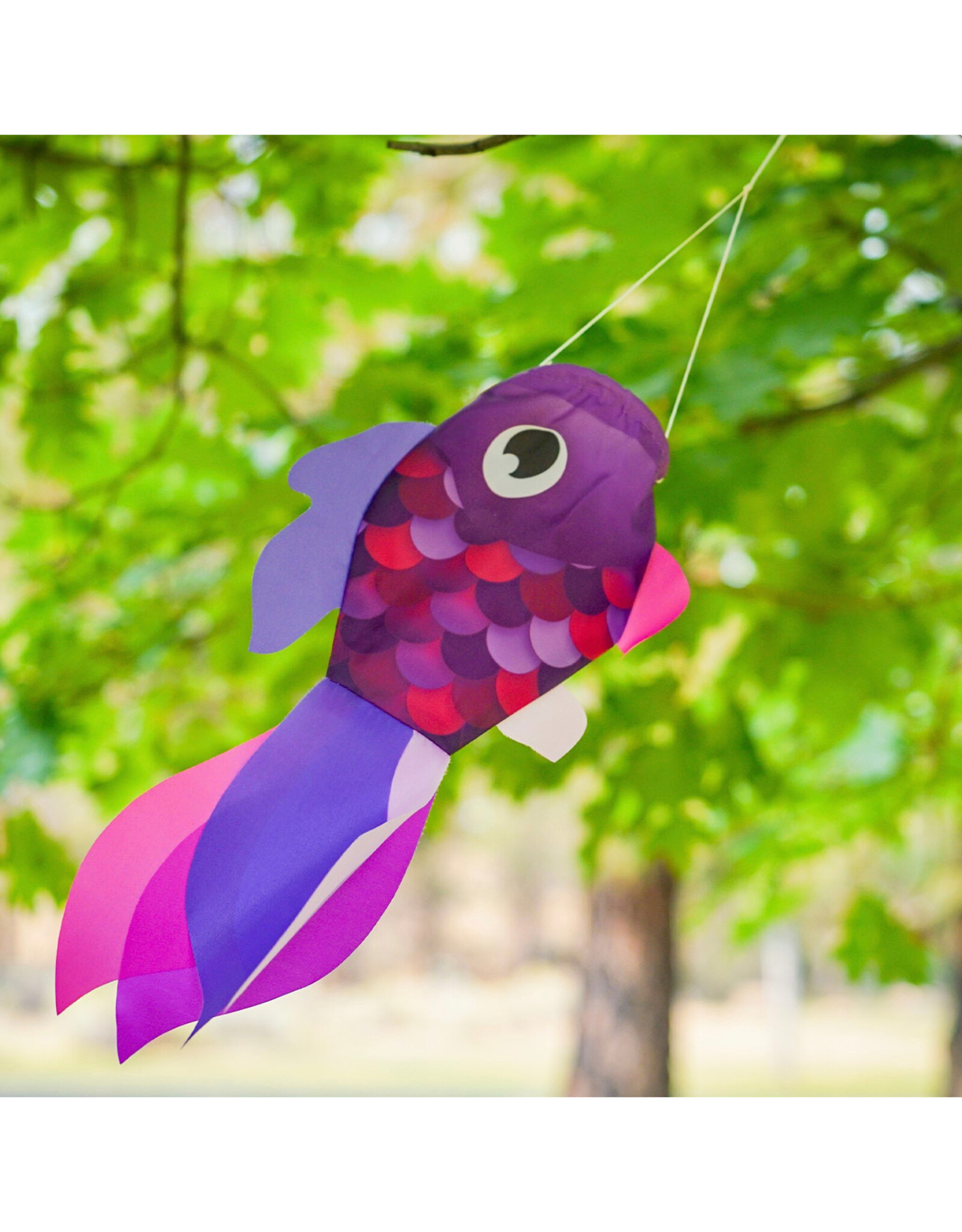 Windsock - 15" Lavender Damsel Fish