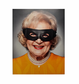 Betty White Masked Print *