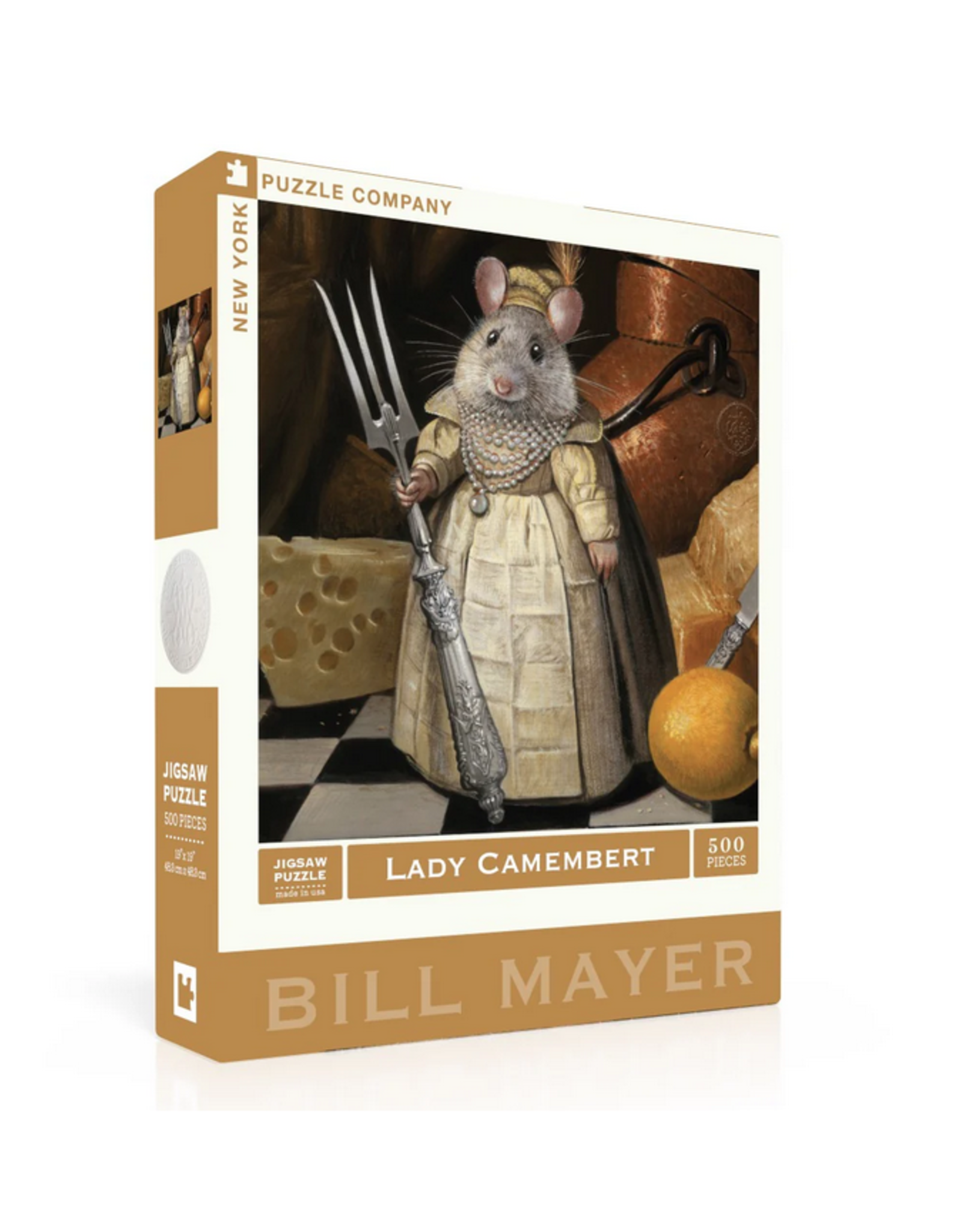 Lady Camembert 500 Piece Puzzle