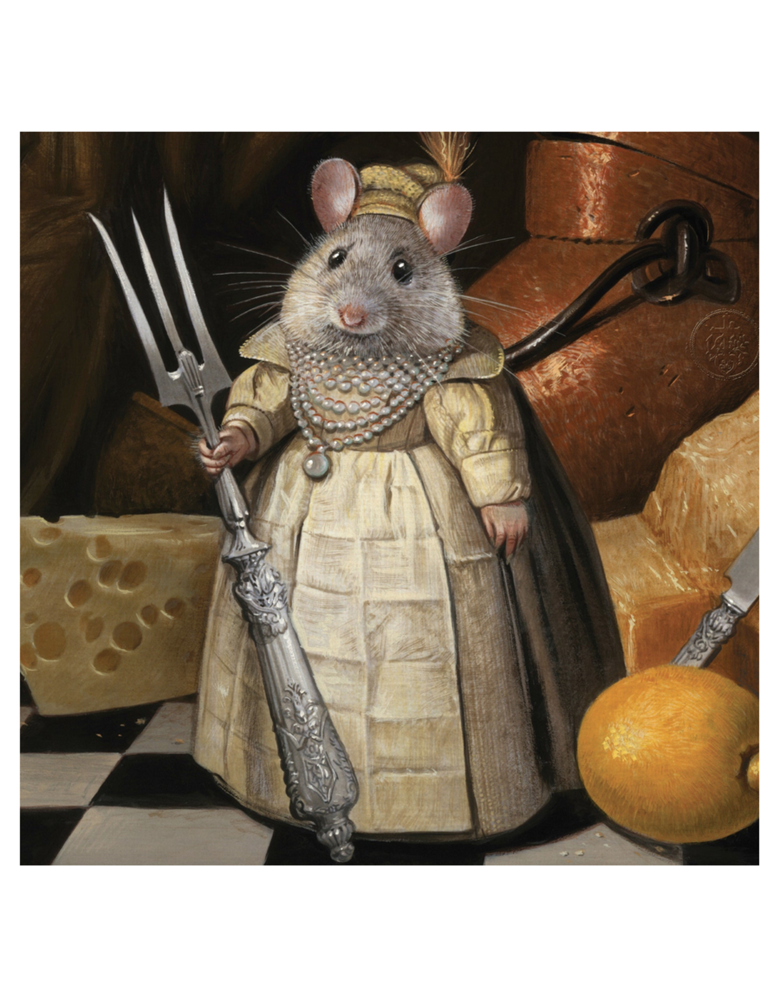 Lady Camembert 500 Piece Puzzle