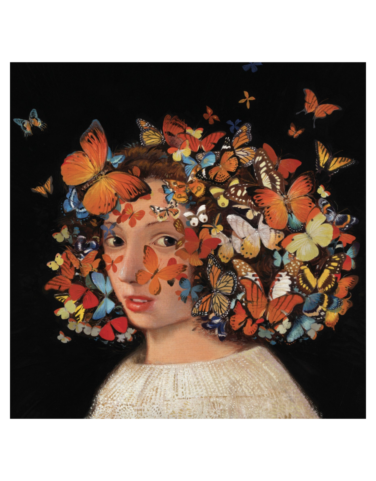 Butterfly Girl 500 Piece Puzzle