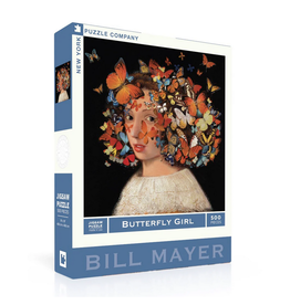 Butterfly Girl 500 Piece Puzzle