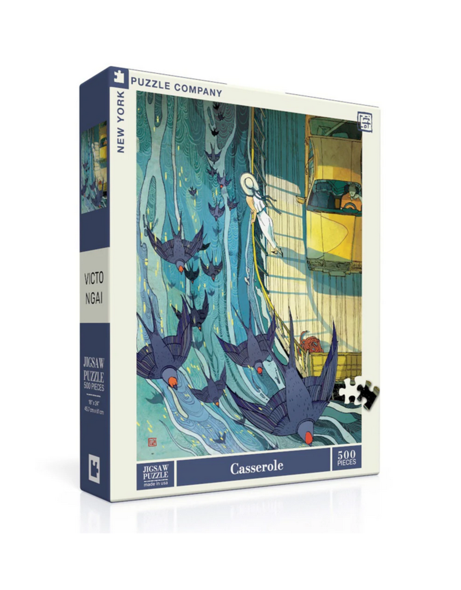 Casserole (Birds Flying) 500 Piece Puzzle