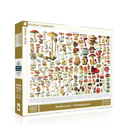 Mushrooms - 1000 Piece Puzzle