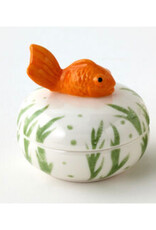 Orange Fish Trinket Box