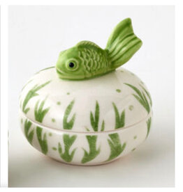 Green Fish Trinket Box
