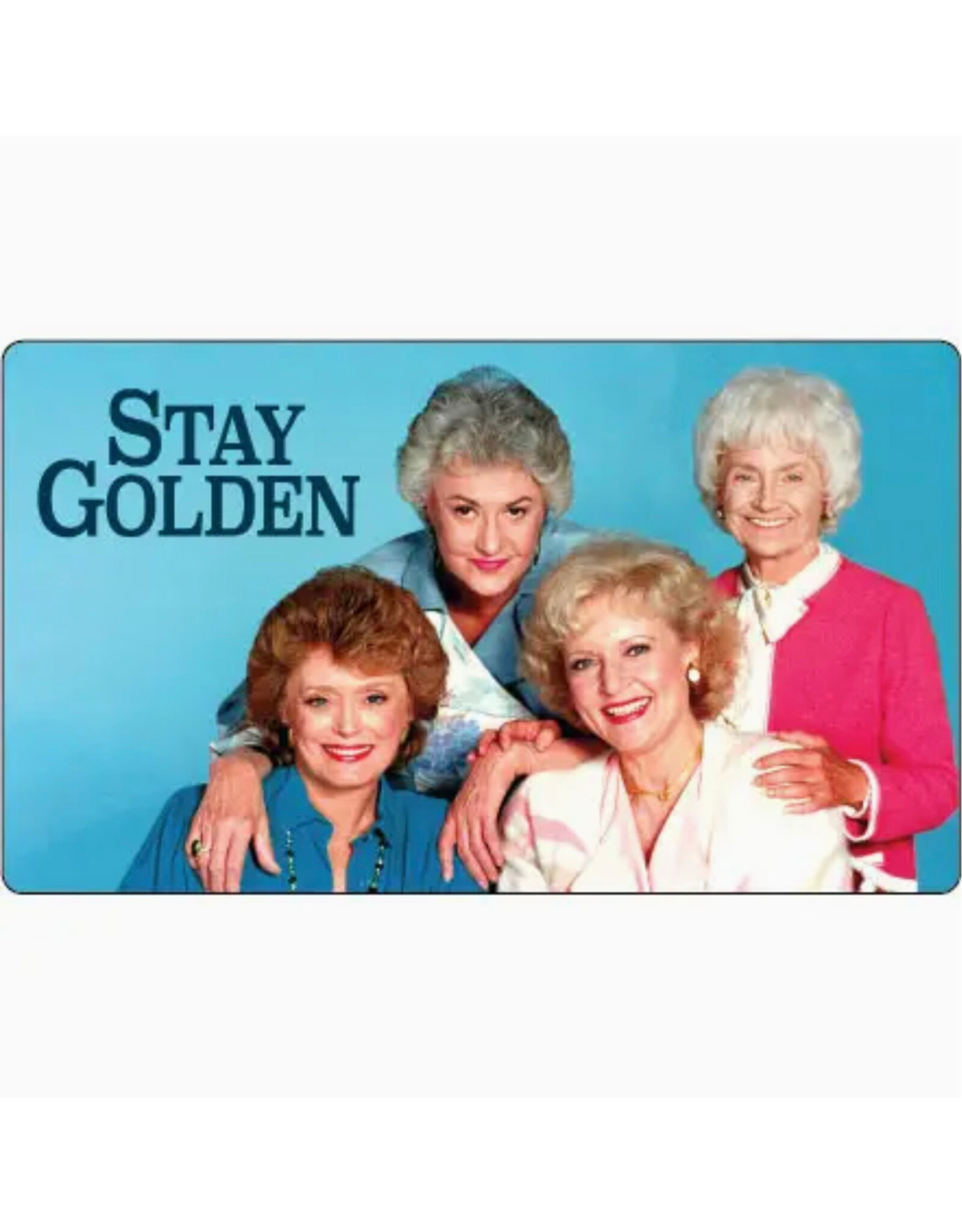 Stay Golden Bumper Sticker