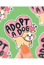 Adopt a Dog Sticker