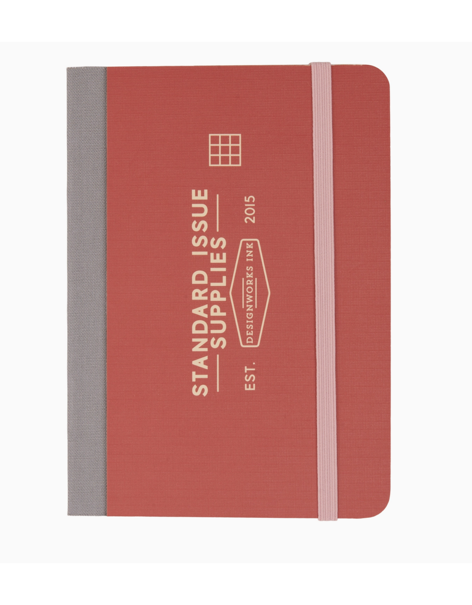 Standard Issue Pocket Journal - Rosewood / Blush