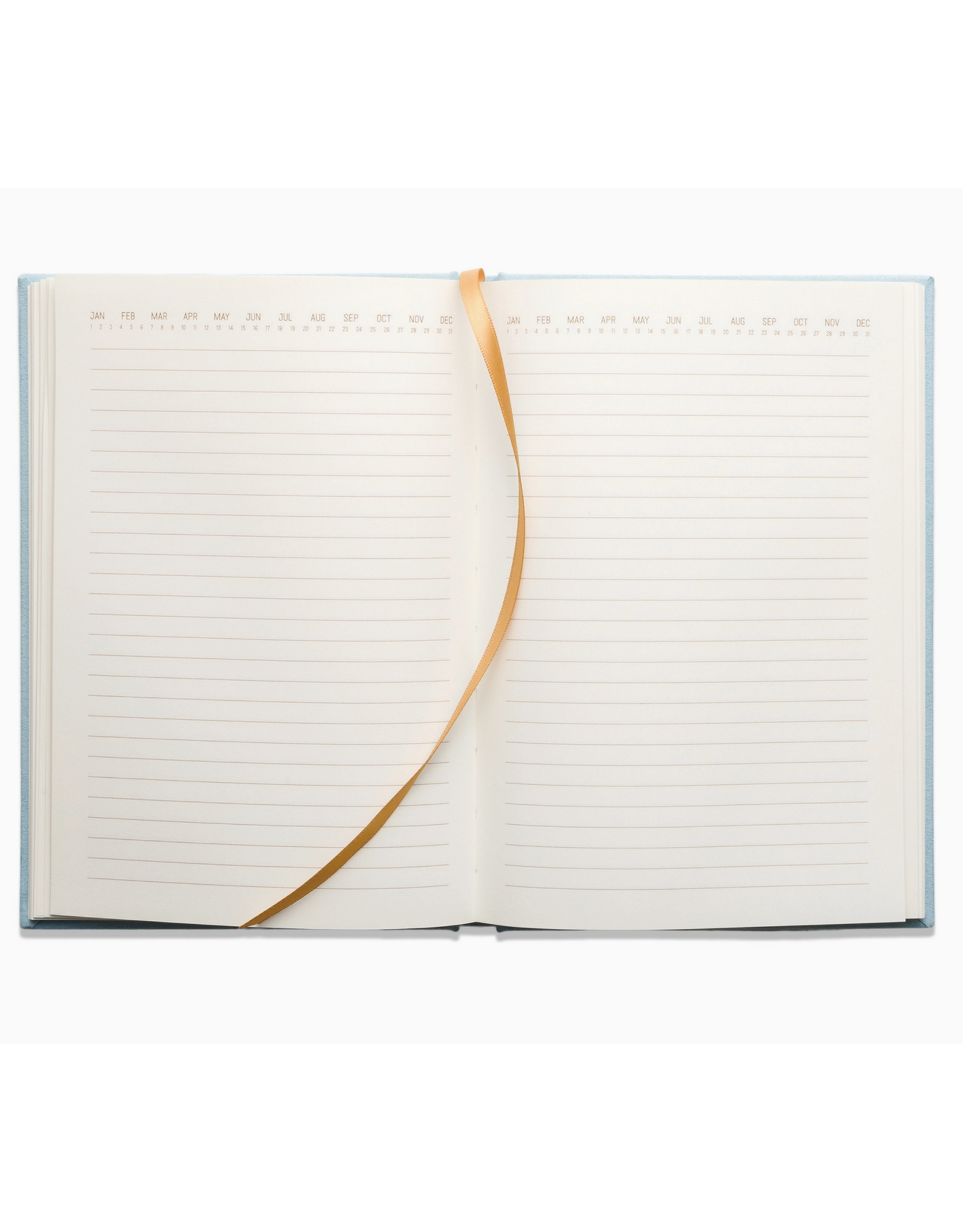 Arch Dot Suede Journal - Blue