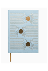 Arch Dot Suede Journal - Blue