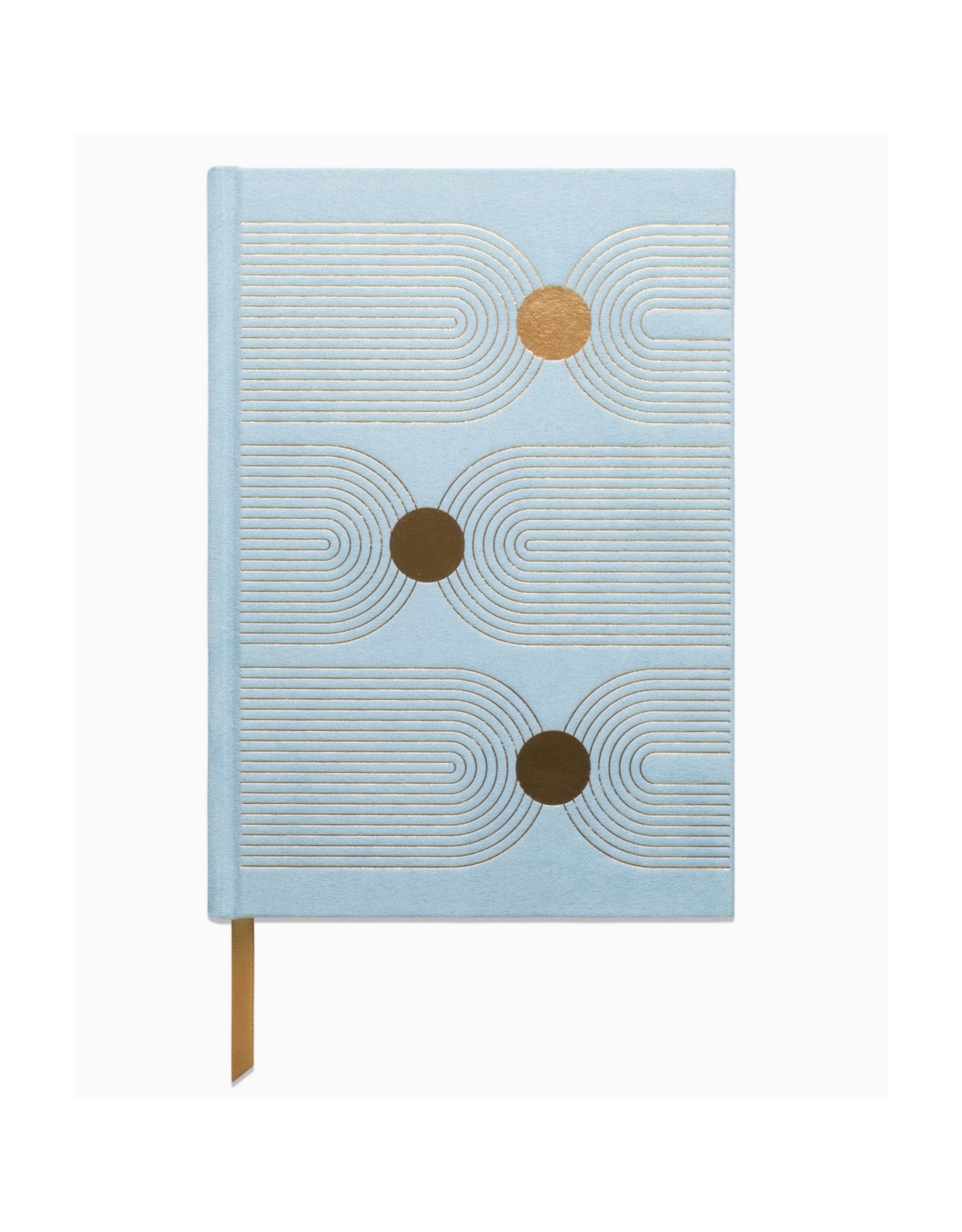Arch Dot Suede Journal - Blue