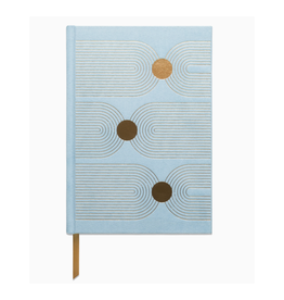 Arch Dot Suede Journal - Blue