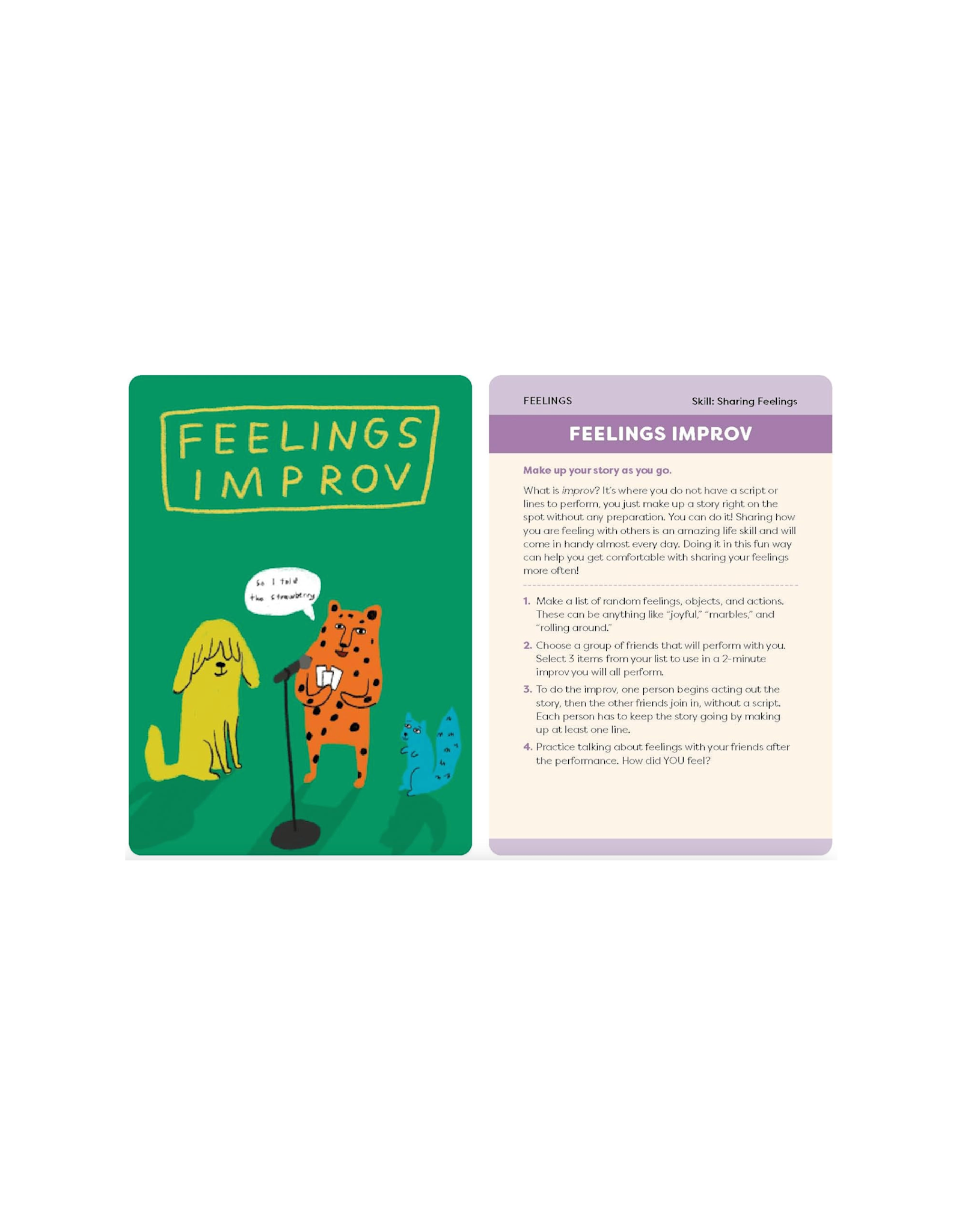 Social Skills Activity Deck For Kids