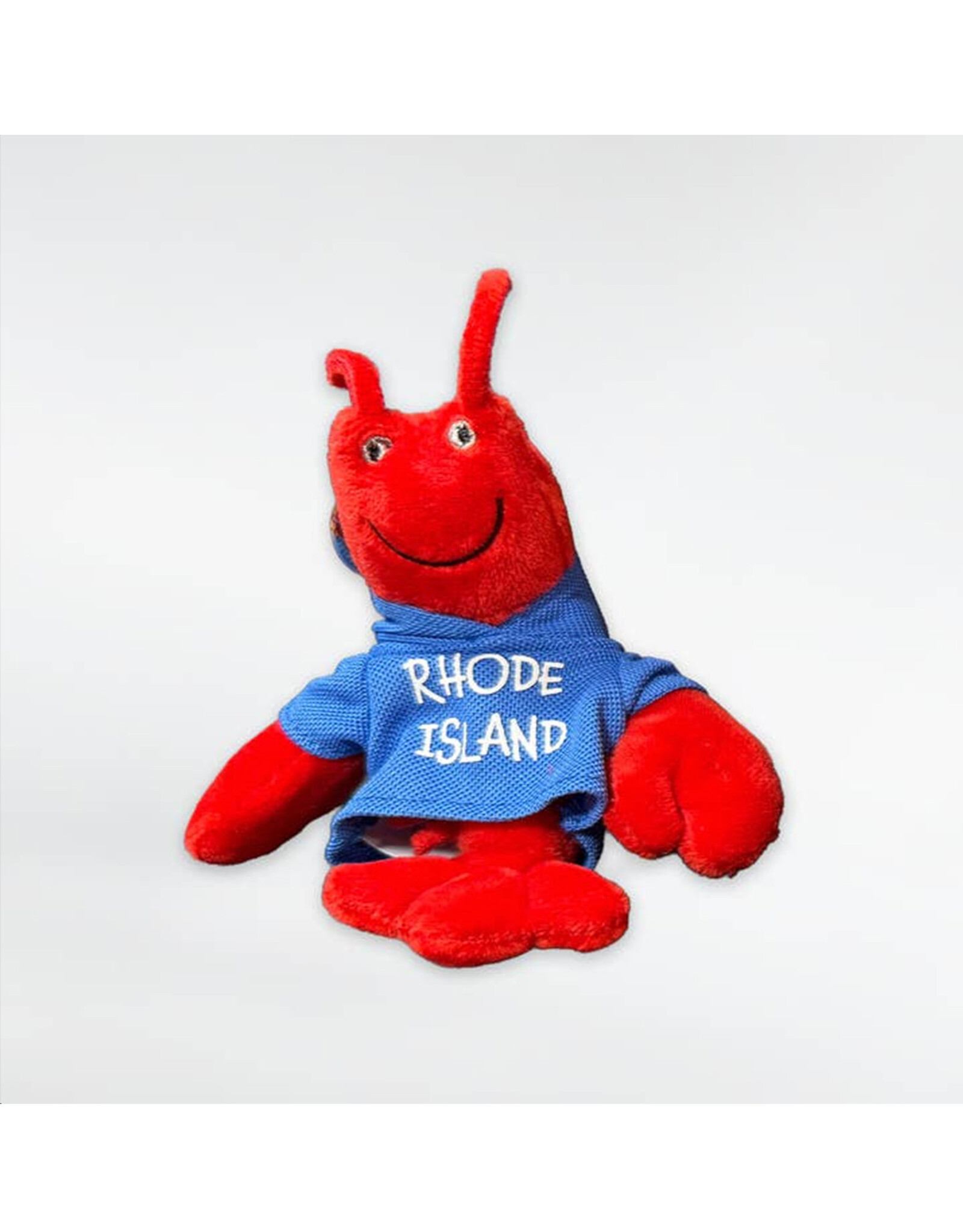 Rhode Island Plush Lobster in Hoodie Keychain