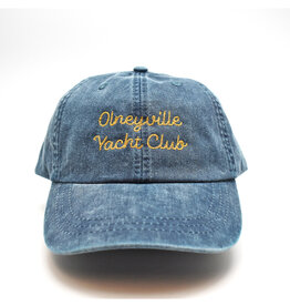 Olneyville Yacht Club Dad Hat - Blue/Gold