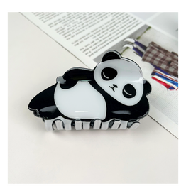 Chillaxin' Panda Claw Clip